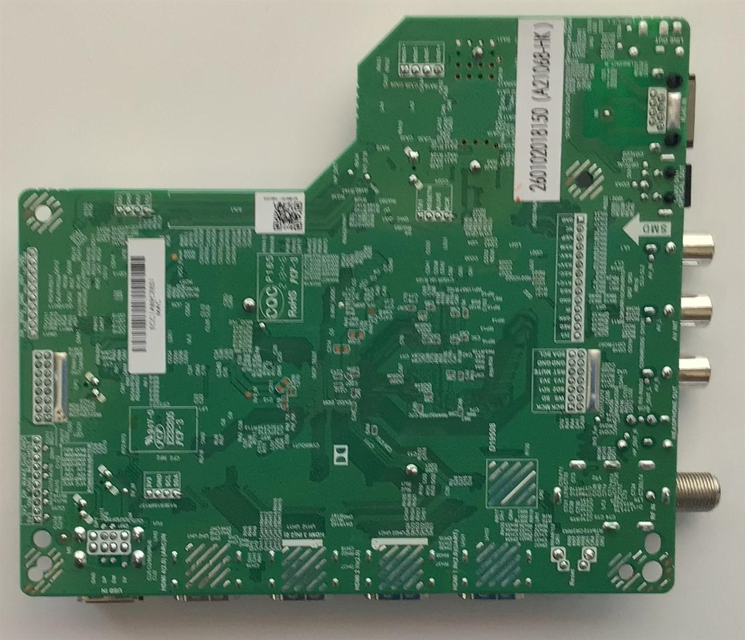 MAIN PARA SMART TV ONN ROKU 4K RESOLUCION (3840 x 2160) UHD / NUMERO DE PARTE 260102018150 / T.MS1801.81 / 4100173902 / 1030-4000094 / A21068-HK / MODELO 100012586 / 55'' - Imagen 4